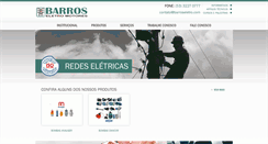 Desktop Screenshot of barroseletro.com
